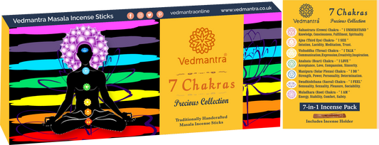 Vedmantra 7 Chakras 15g x 7 Pk