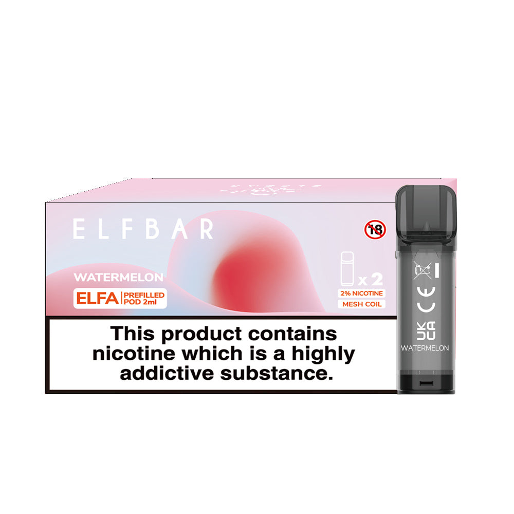 Elfa 2 Pods x 10 Pk Watermelon