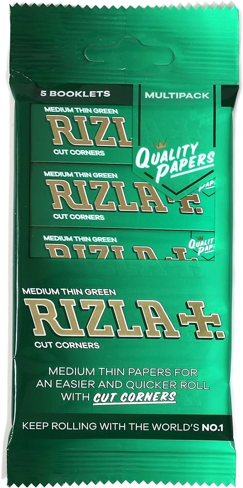 Rizla  Multipack Bag Green 5 Pk
