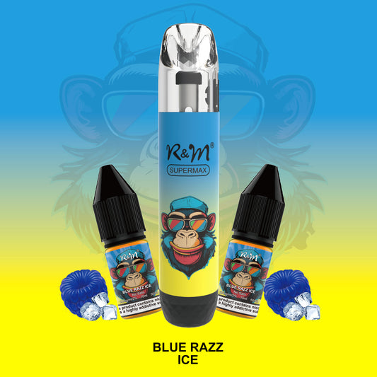 R&M Supermax Blue Razz Ice 5 Pcs