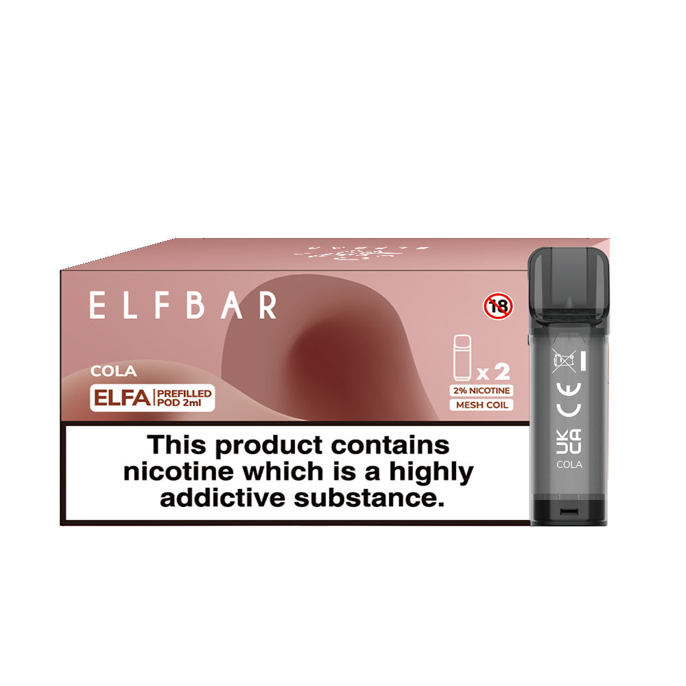 Elfa 2 Pods x 10 Pk Cola