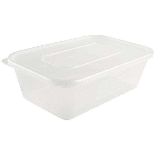Waves 650cc Microw Container & Lid 12 Pk