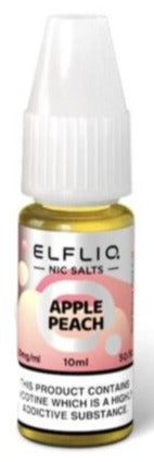 Elfliq Nic 20mg 10 Pk Apple Peach