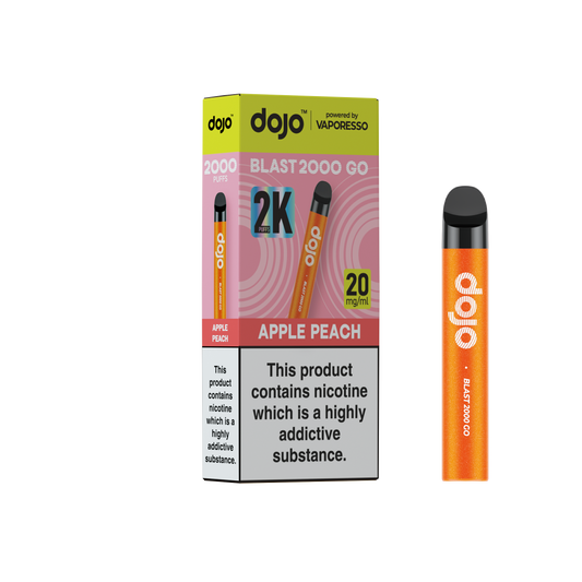 Dojo Blast 2000 Go Apple Peach 5 Pk