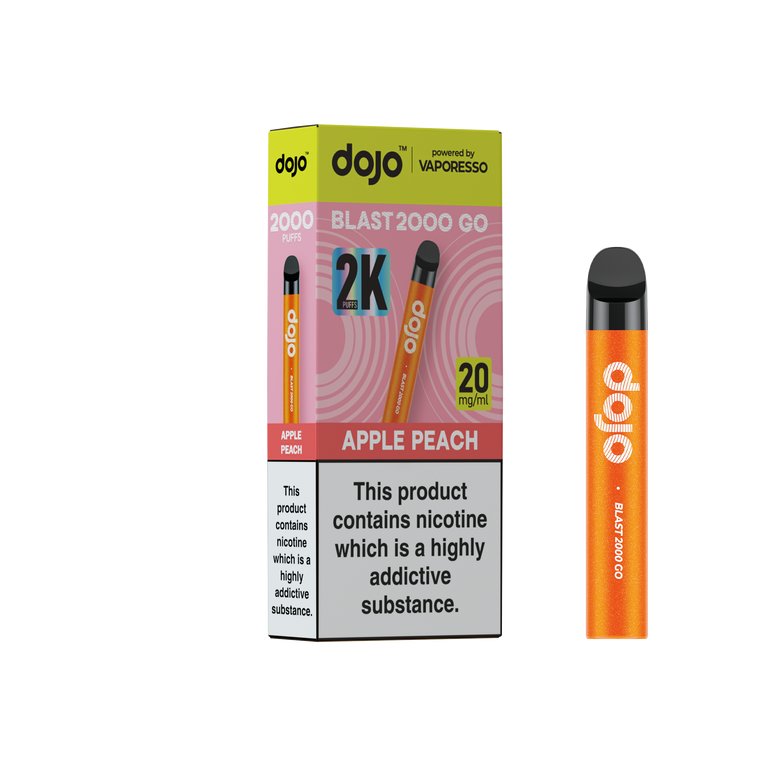 Dojo Blast 2000 Go Apple Peach 5 Pk