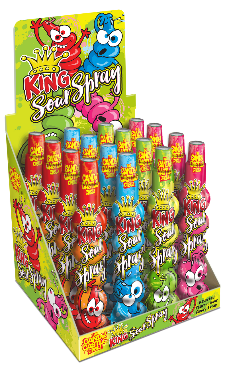 CCC King Sour Candy Spray 16 x 105ml