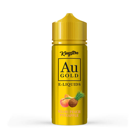 AU Gold E-Liquid 100ml Miami Peach Pnapl