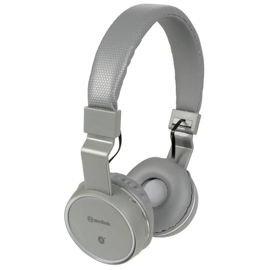 AV-Link Wireless Bluetooth Headphon Grey