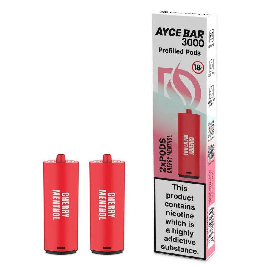 Ayce 2 Pods Cherry Menthol 10 Pk