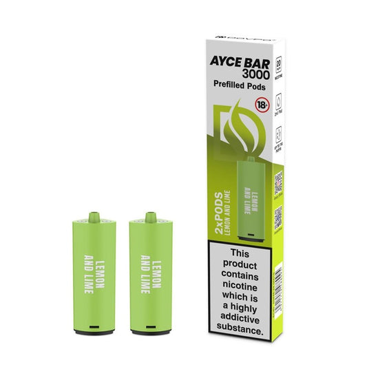 Ayce 2 Pods Lemon And Lime 10 Pk