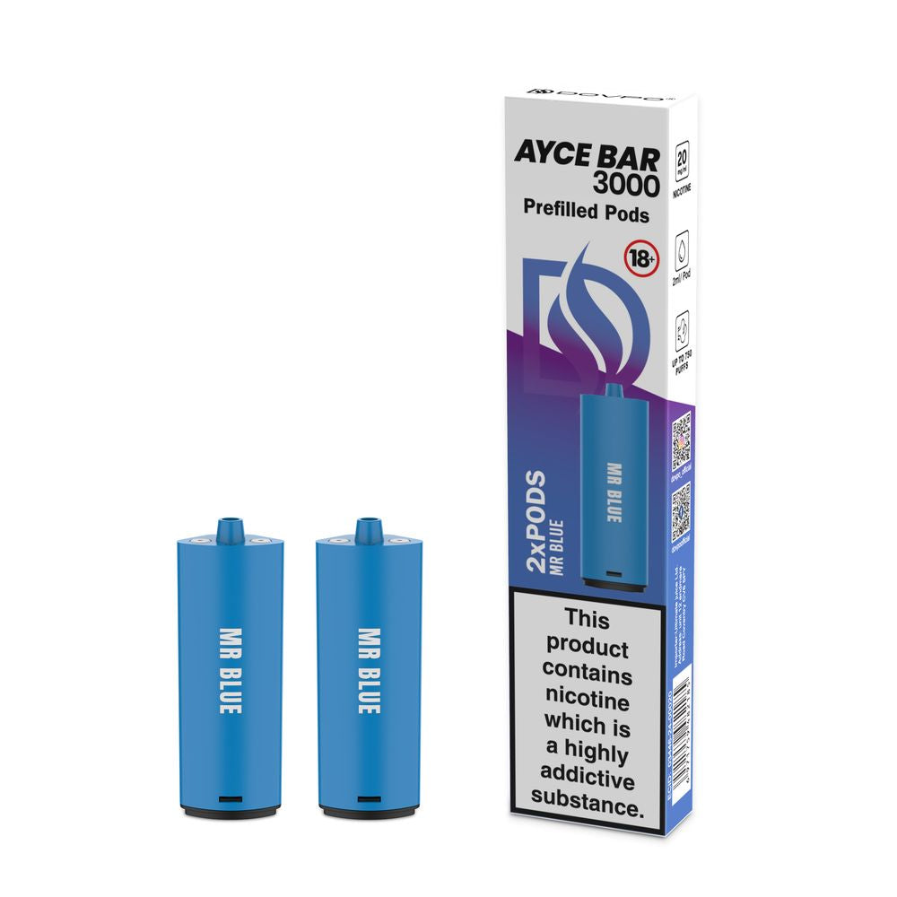 Ayce 2 Pods Mr Blue 10 Pk