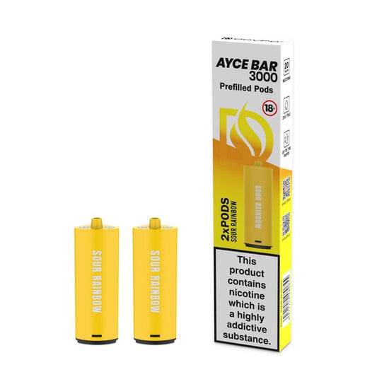 Ayce 2 Pods Sour Rainbow 10 Pk