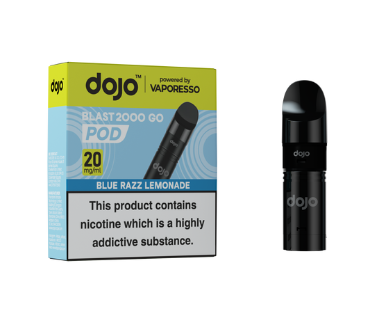 Dojo Blast 2K Go Pod 5 Pcs Blue Razz Lemonade