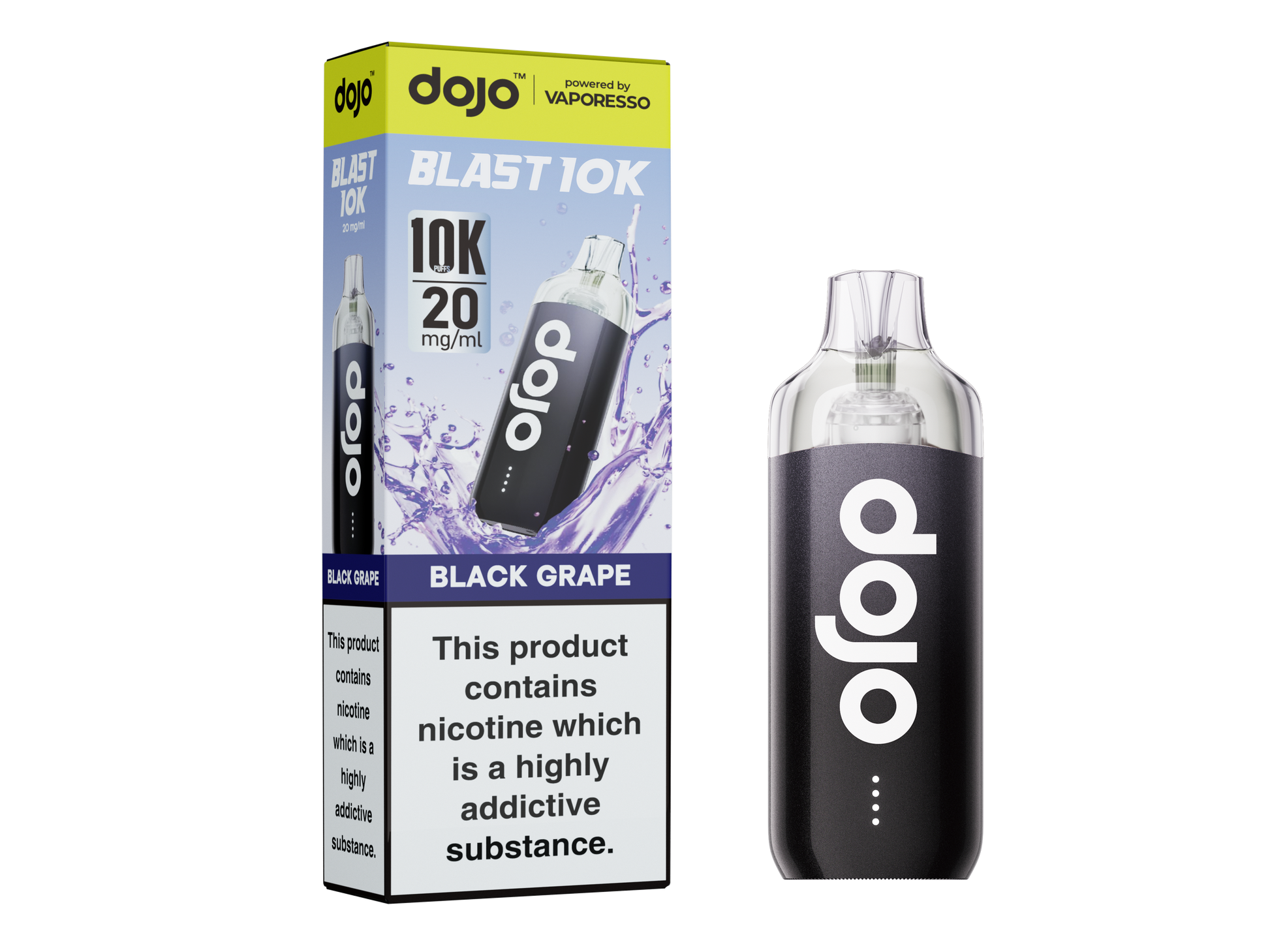 Dojo Blast 10K Kit 5 Pcs Black Grape