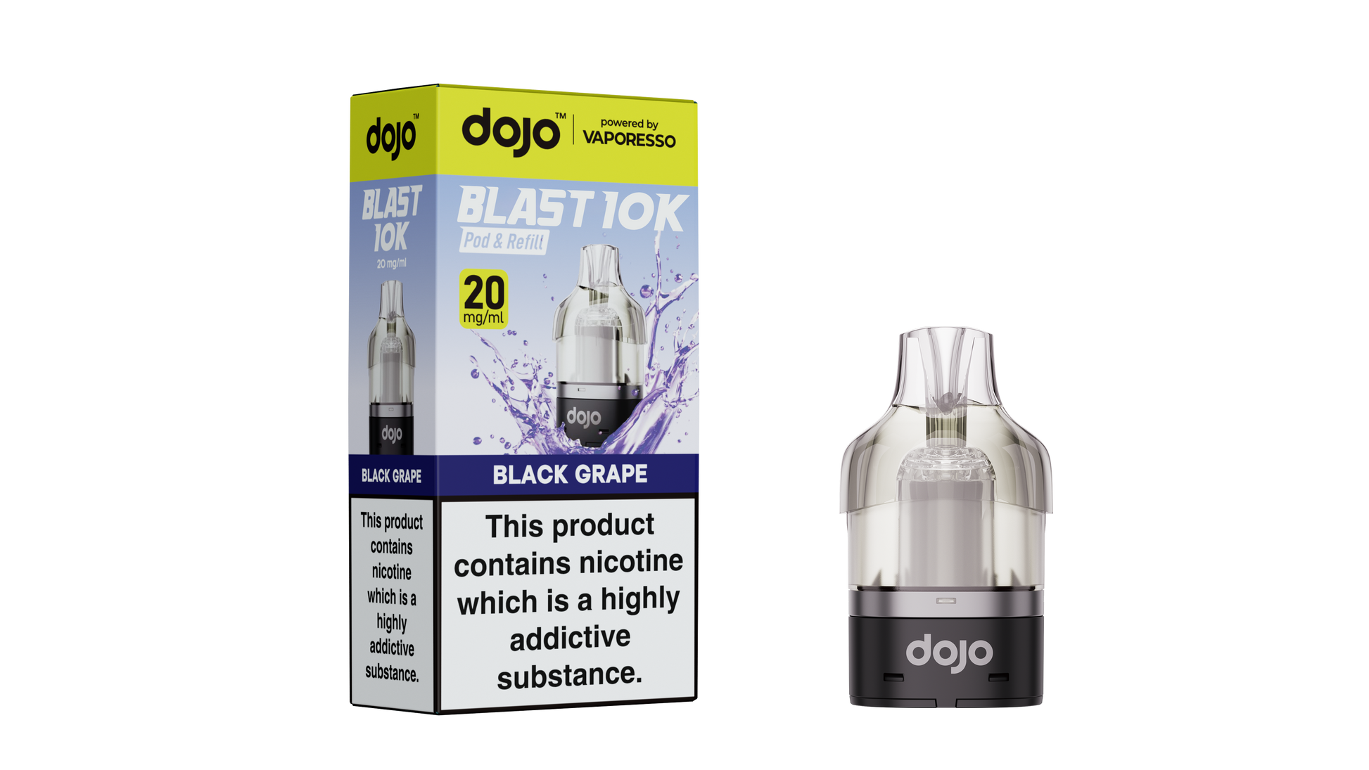 Dojo Blast 10K Pod Black Grape