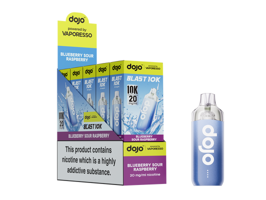 Dojo Blast 10K Kit 5 Pcs Blueberry Sour Raspberry