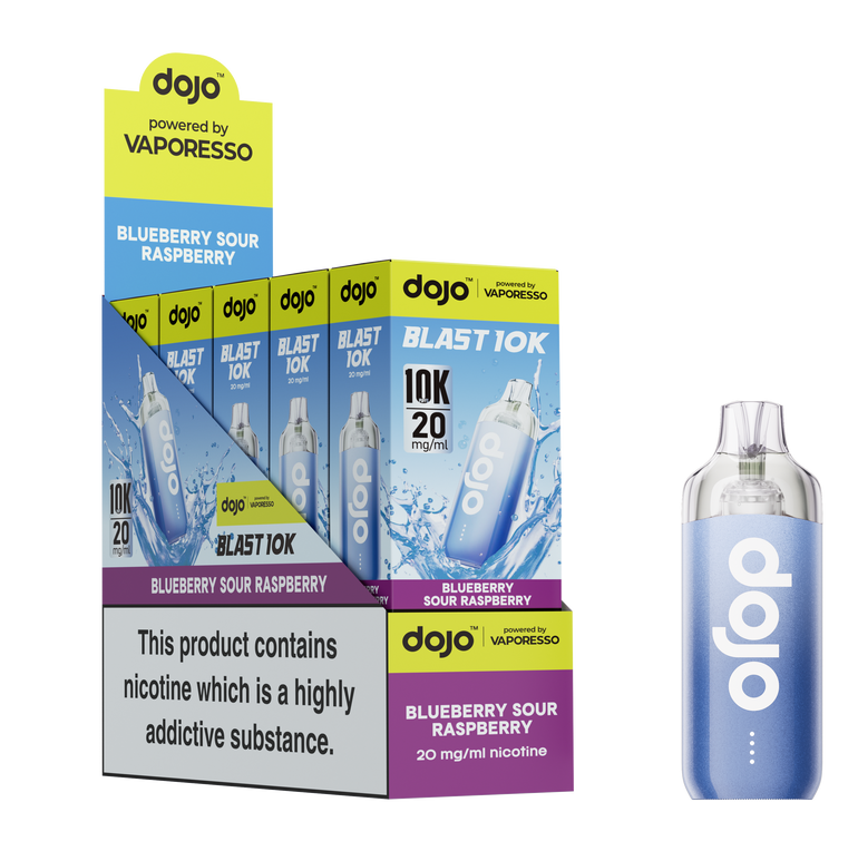 Dojo Blast 10K Kit 5 Pcs Blueberry Sour Raspberry
