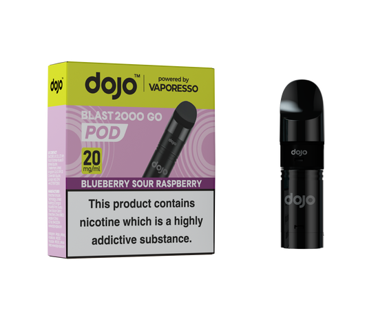 Dojo Blast 2K Go Pod 5 Pcs Blueberry Sour Raspberry