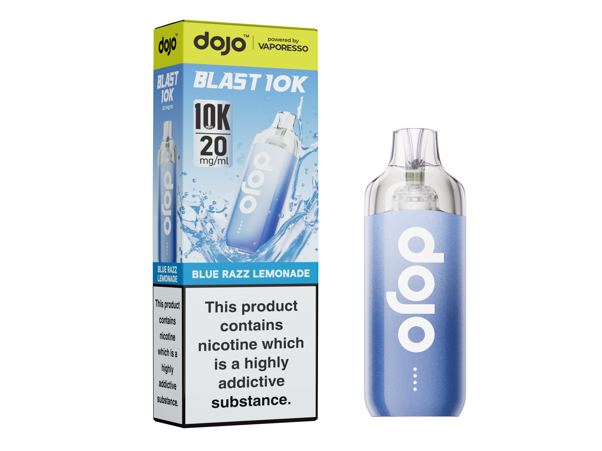Dojo Blast 10K Kit 5 Pcs Blue Razz Lemonade