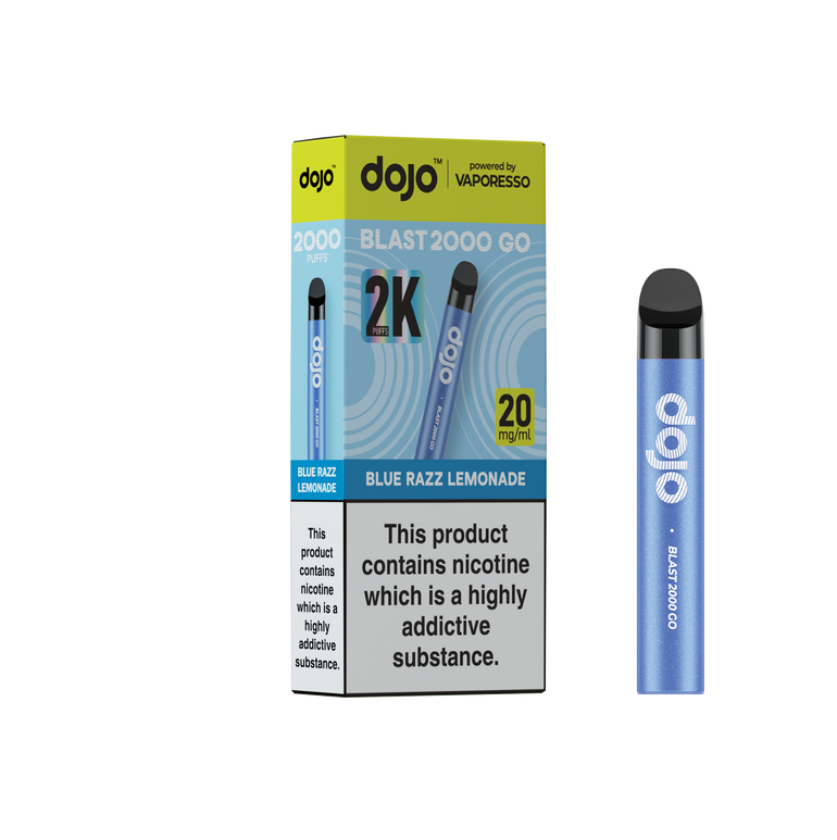 Dojo Blast 2000 Go Blue Razz Lemonade 5 Pk