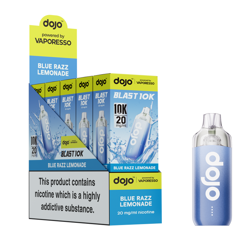 Dojo Blast 10K Kit 5 Pcs Blue Razz Lemonade
