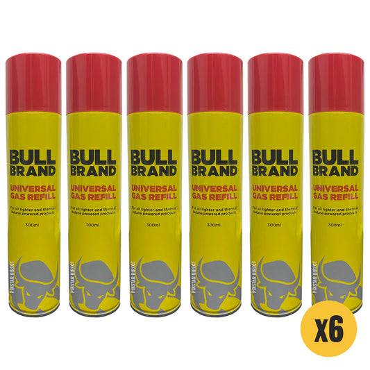 Bull Brand Gas 300ml x 12 Pk