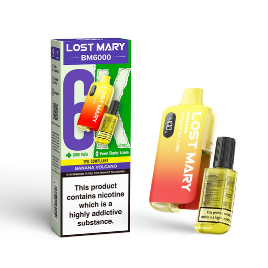 Lost Mary BM6000 Banana Volcano 5 Pcs