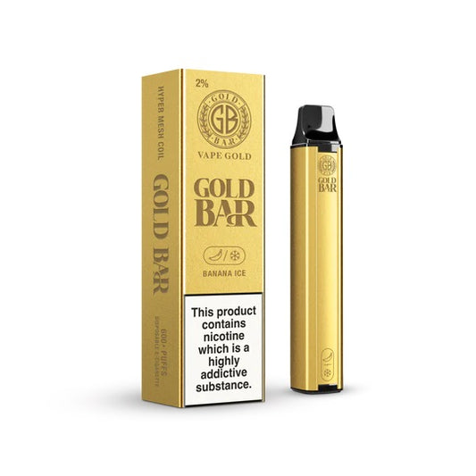Gold Bar 600 Banana Ice