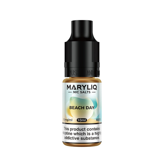 Maryliq Nic Salts 20mg 10 Pk Beach Day