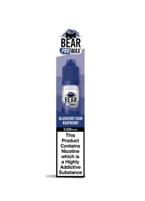 Bear Pro Max Blueberry Sour Raspberry 20mg 10 Pk