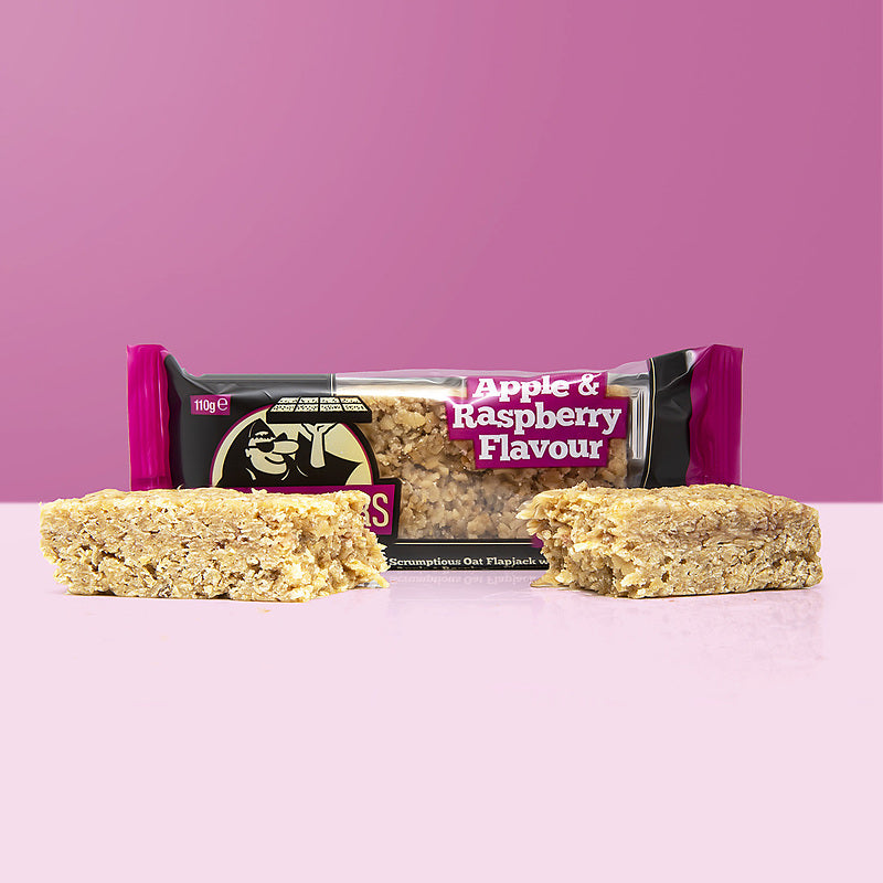 Blkfrs Apple & Raspby Flapjack 110g x 25