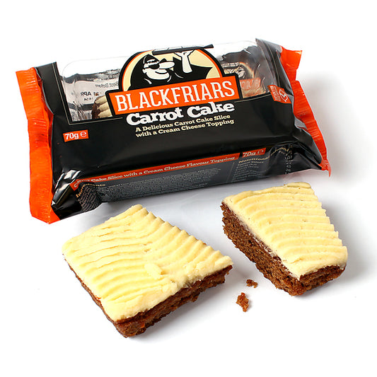 Blkfrs Carrot Cake 70g x 18