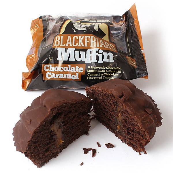 Blkfrs Chocolate Caraml Muffin 100g x 20