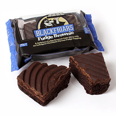 Blkfrs Fudge Brownie 70g x 18