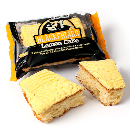 Blkfrs Lemon Cake 70g x 18