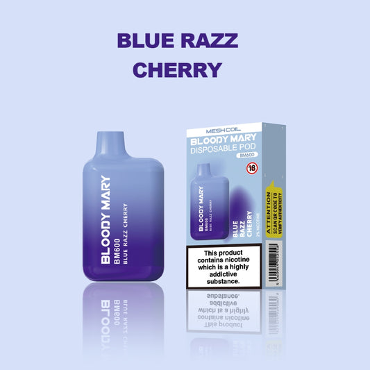 Bloody Mary BM600 Blue Razz Cherry