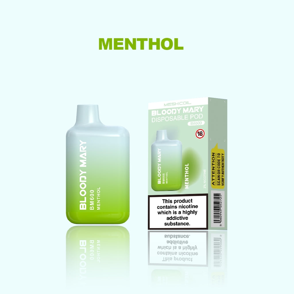 Bloody Mary BM600 Menthol