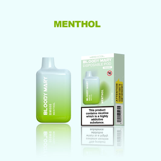 Bloody Mary BM600 Menthol