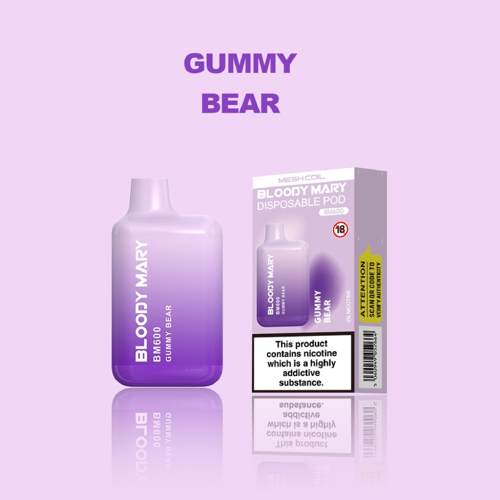 Bloody Mary BM600 Gummy Bear– PU Wholesale & Distribution