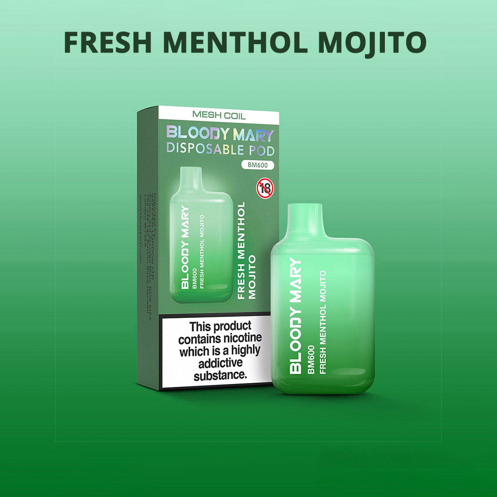 Bloody Mary BM600 Fresh Menthol Mojito