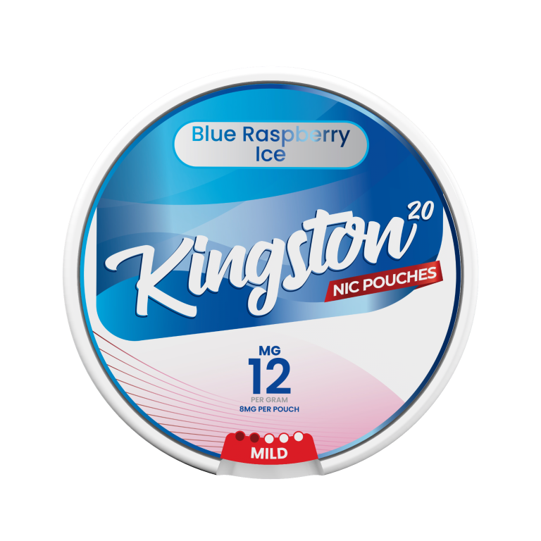 Kingston Mild Blue Raspberry Ice 10 Pk
