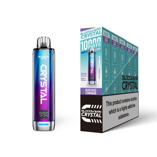 Bloody Bar Crystal 10K Pod Kit 5 Pcs Blue Razz Lemonade