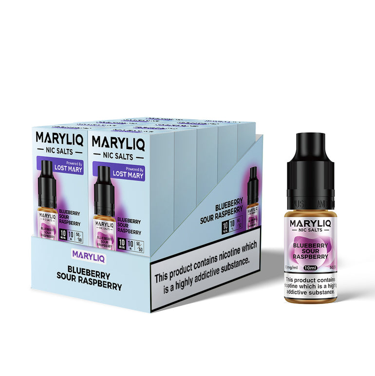Maryliq Nic Salts 20mg 10 Pk Blueberry S