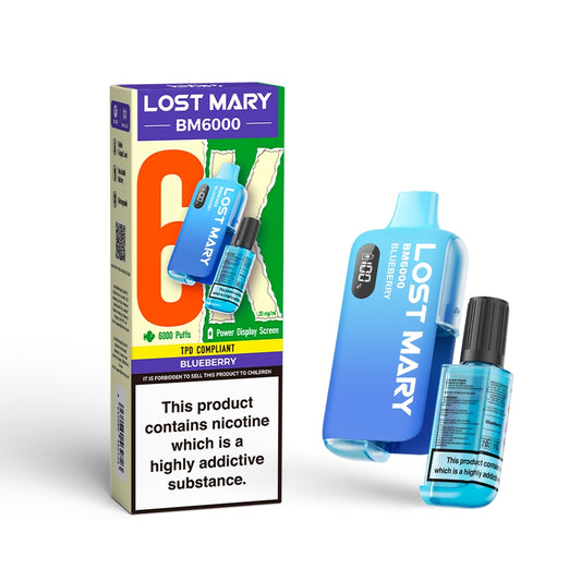 Lost Mary BM6000 Blueberry 5 Pcs