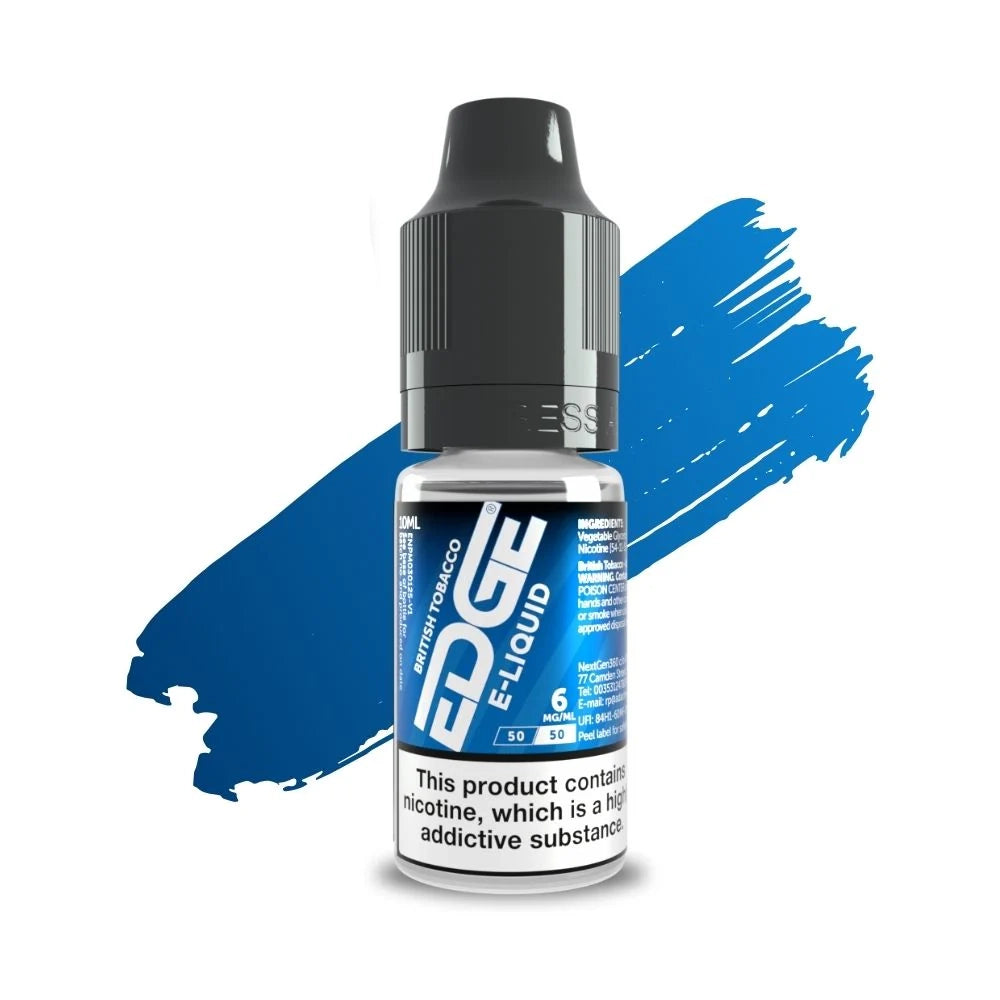 Edge E-Liquid 3mg 5 Pk British Tobacco