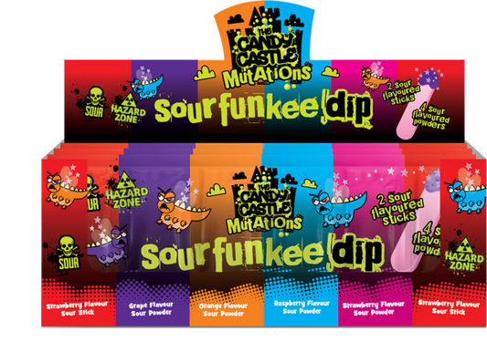 CCC Mutations Sour Funkee Dip 24 x 40g