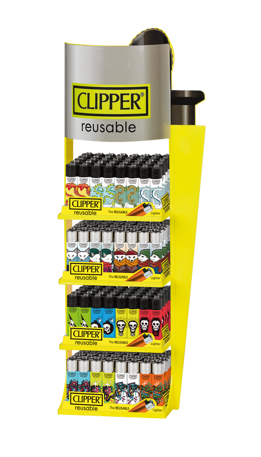 Clipper 4 Tier Stand 160+40 Free Lighter