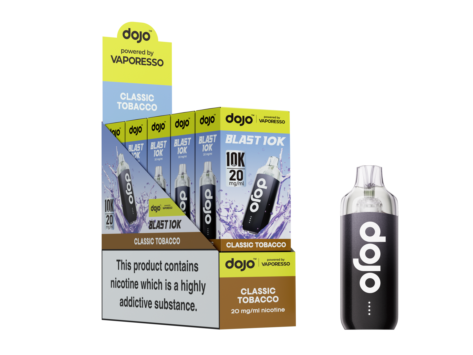 Dojo Blast 10K Kit 5 Pcs Classic Tobacco