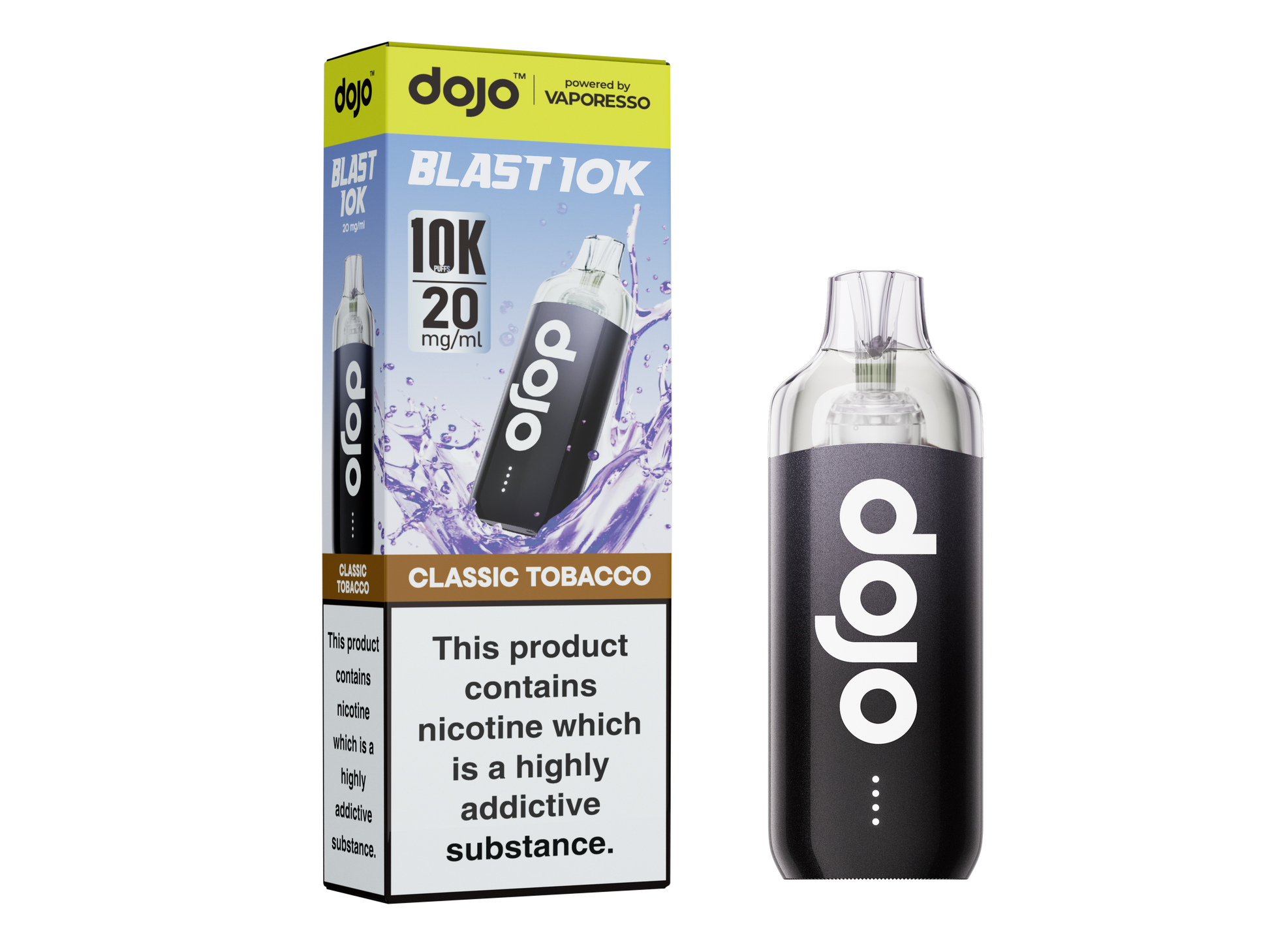 Dojo Blast 10K Kit 5 Pcs Classic Tobacco