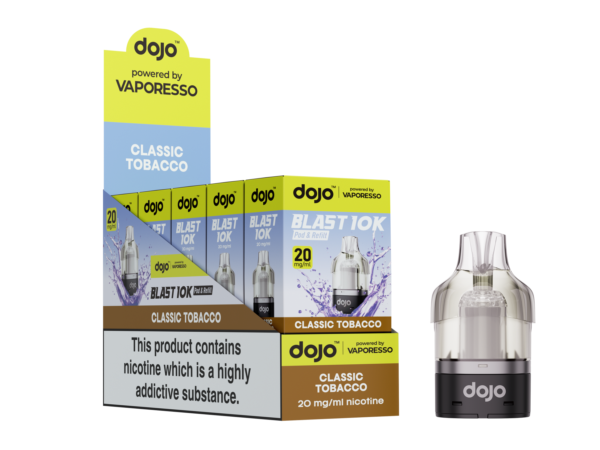 Dojo Blast 10K Pod Classic Tobacco